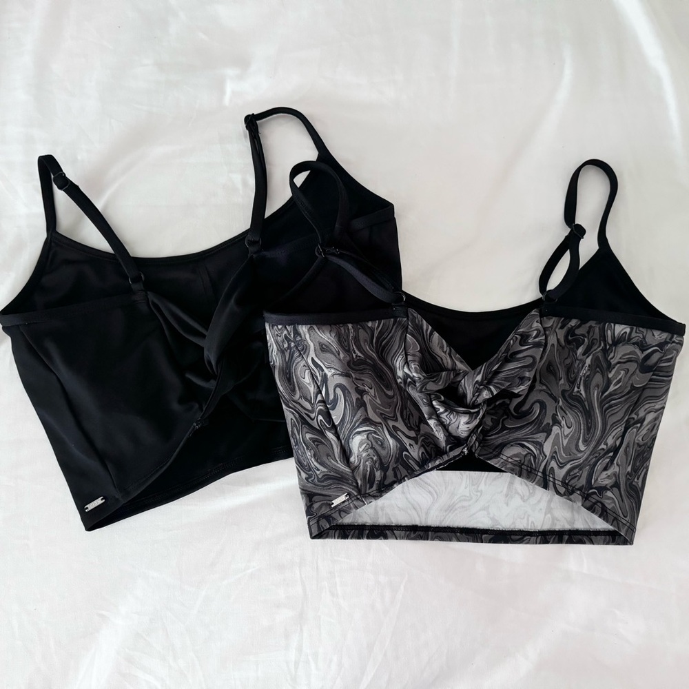 Bundle of Victoria’s Secret pink twist back sports bras